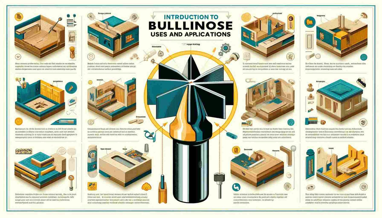 Bullnose Router Bits