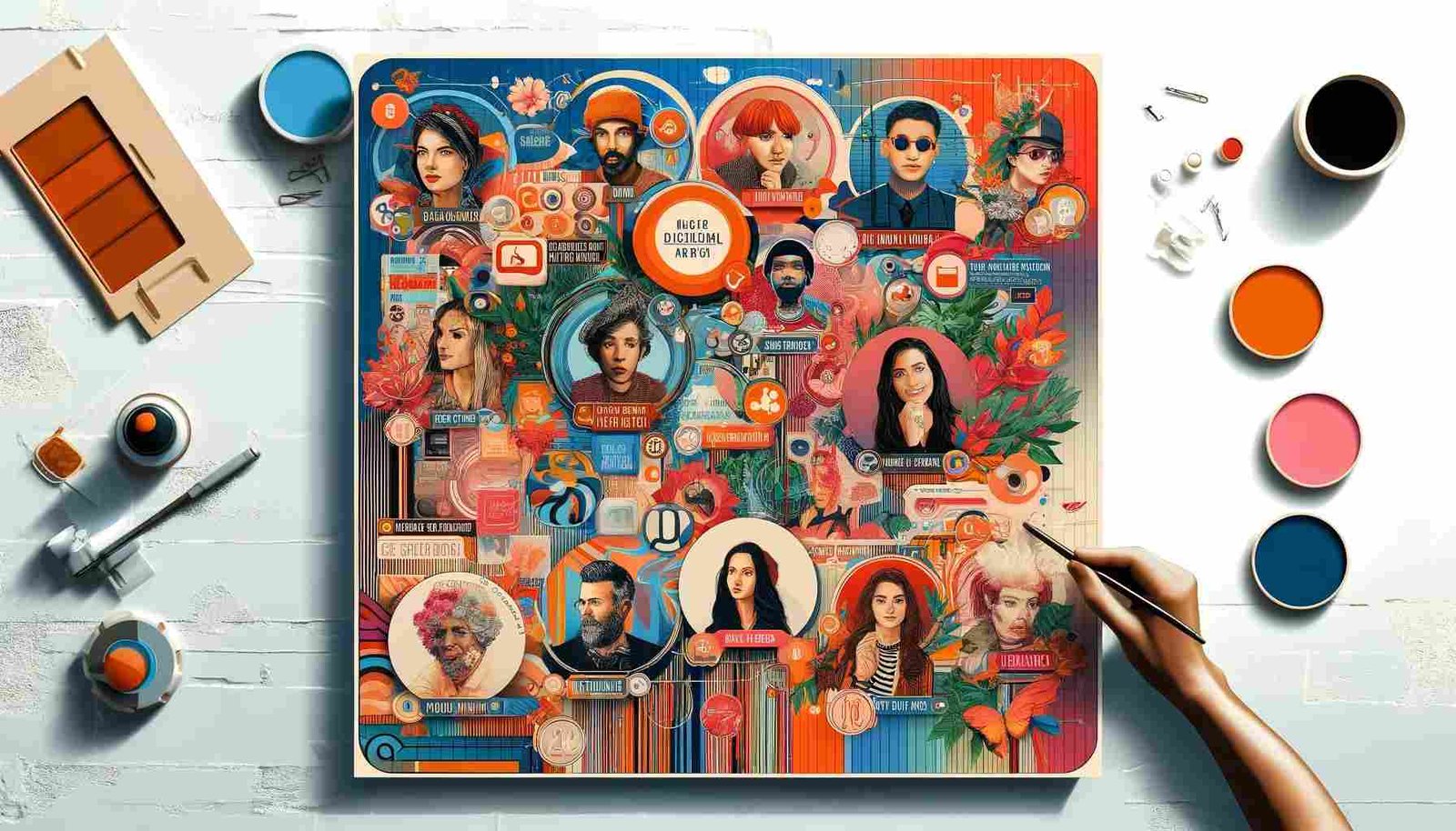 Top Digital Collage Artists to Follow in 2024