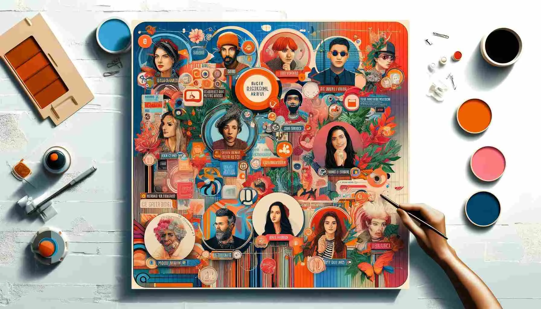 Top Digital Collage Artists to Follow in 2024